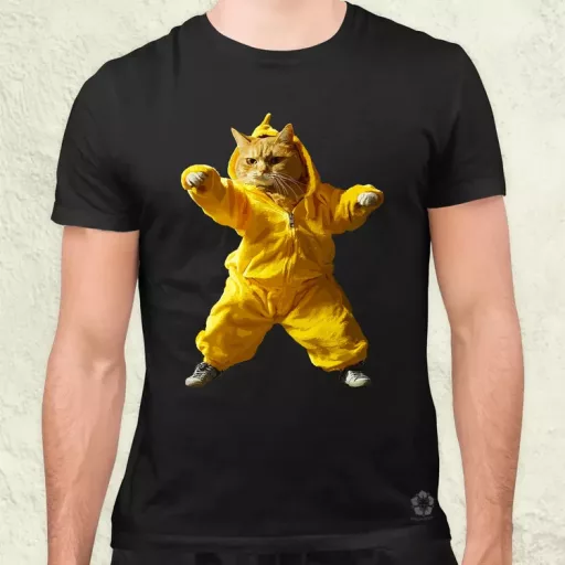 Miauuunkácsy a ninja férfi póló