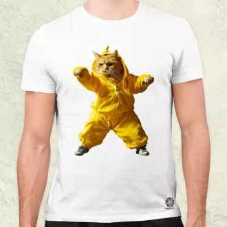 Miauuunkácsy a ninja férfi póló
