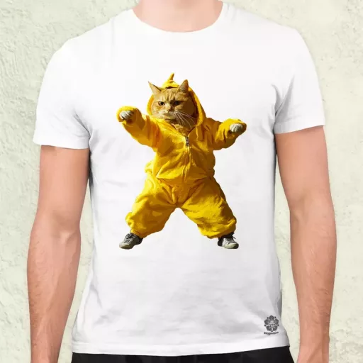 Miauuunkácsy a ninja férfi póló