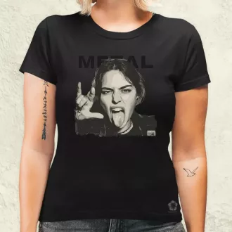 Metál mood női póló