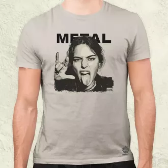 Metál mood férfi póló