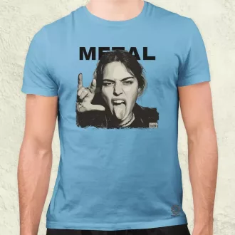 Metál mood férfi póló