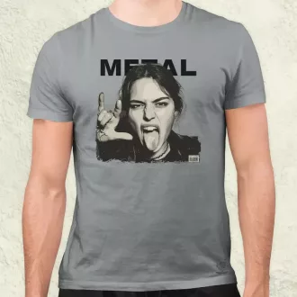 Metál mood férfi póló