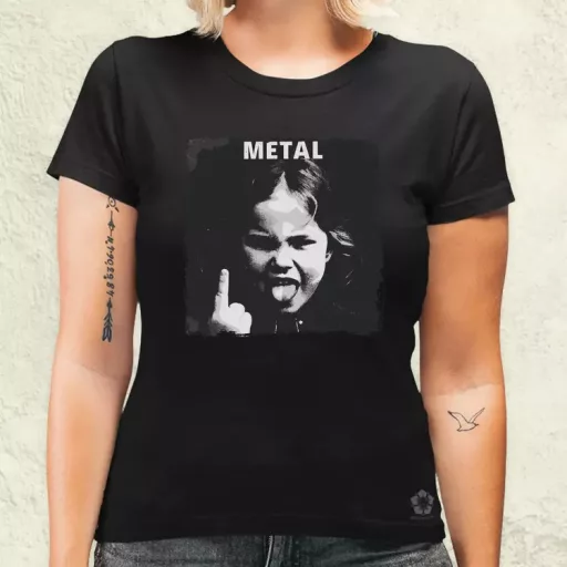 Metal női póló