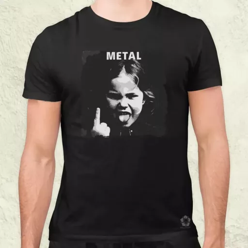 Metal férfi póló