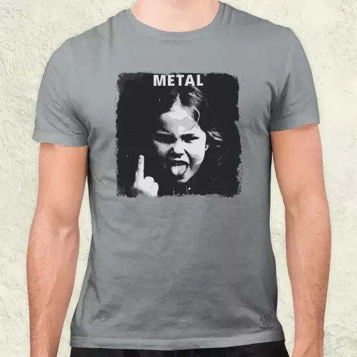 Metal férfi póló