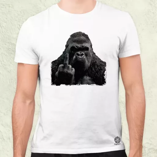 FCK Gorilla two férfi póló