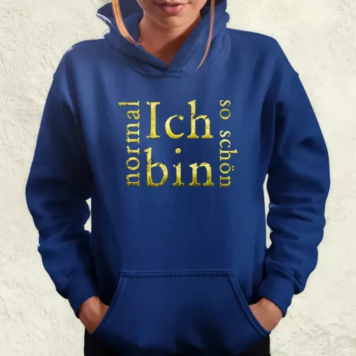 Ich bin normal női pulóver