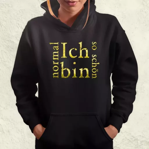 Ich bin normal női pulóver