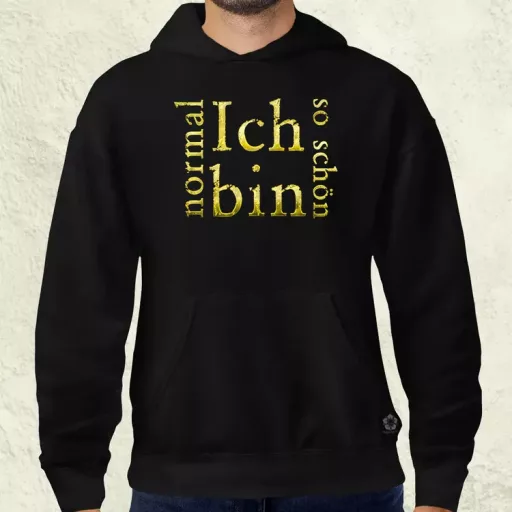 Ich bin normal férfi pulóver
