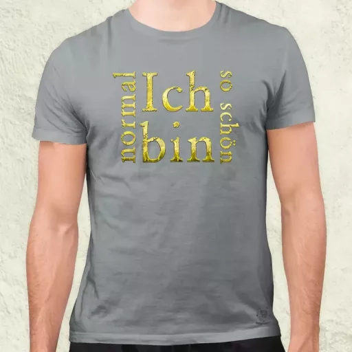 Ich bin normal férfi póló
