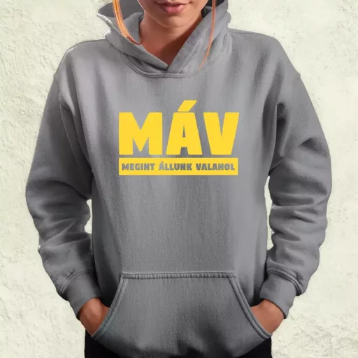 MÁV sárga női pulóver