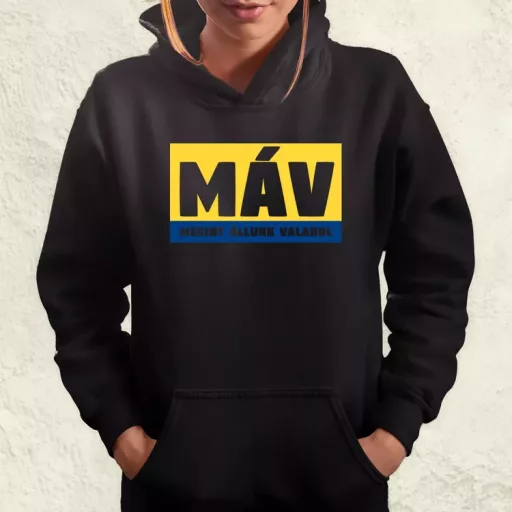MÁV színes sárga női pulóver