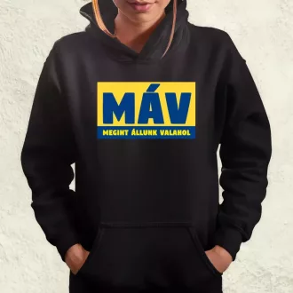 MÁV színes női pulóver