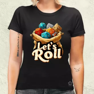 Let's roll női póló