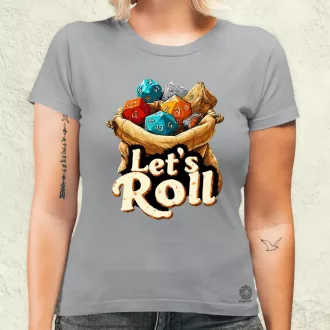Let's roll női póló