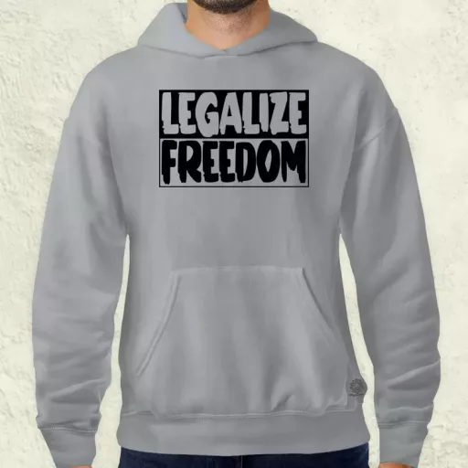 Legalize Freedom férfi pulóver