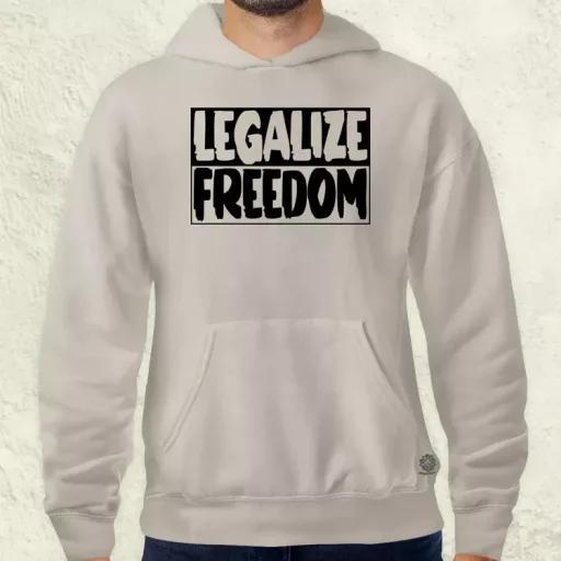 Legalize Freedom férfi pulóver