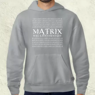 Matrix was a documentary fehér férfi pulóver