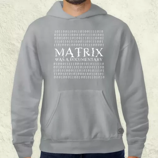 Matrix was a documentary fehér férfi pulóver