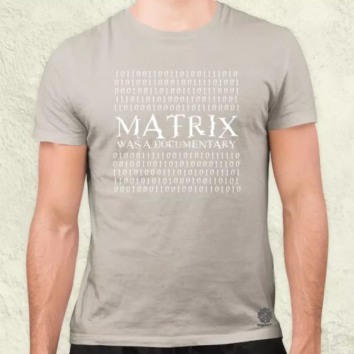 Matrix was a documentary fehér férfi póló