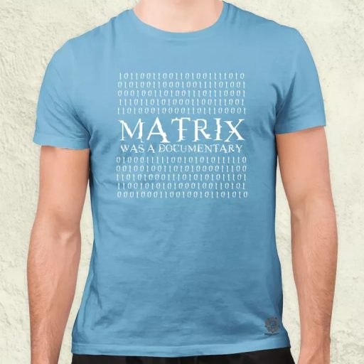 Matrix was a documentary fehér férfi póló