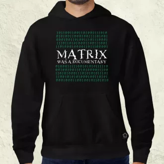Matrix was a documentary zöld férfi pulóver