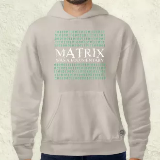 Matrix was a documentary zöld férfi pulóver