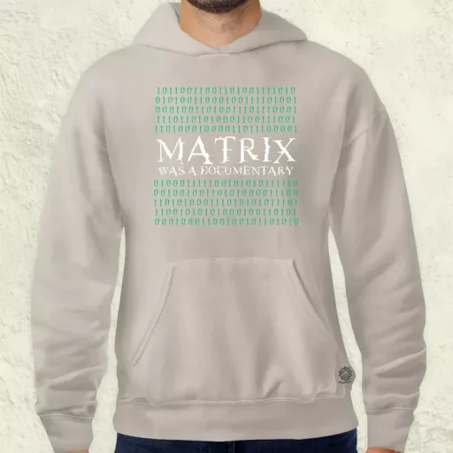Matrix was a documentary zöld férfi pulóver