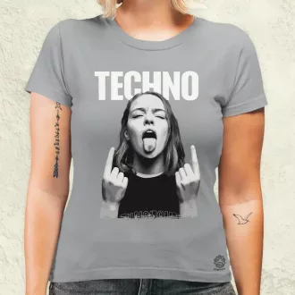 Techno női póló