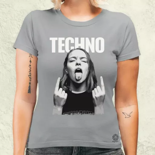 Techno női póló