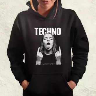 Techno női pulóver