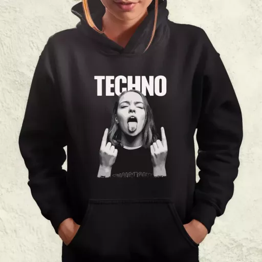 Techno női pulóver