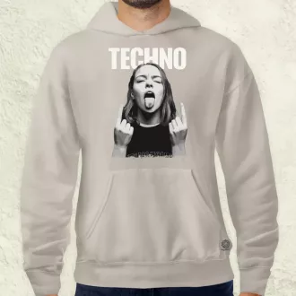 Techno férfi pulóver