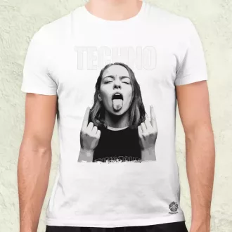 Techno férfi póló