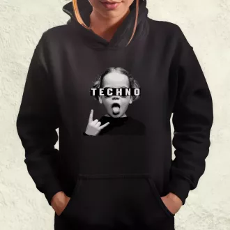 Techno lány női pulóver