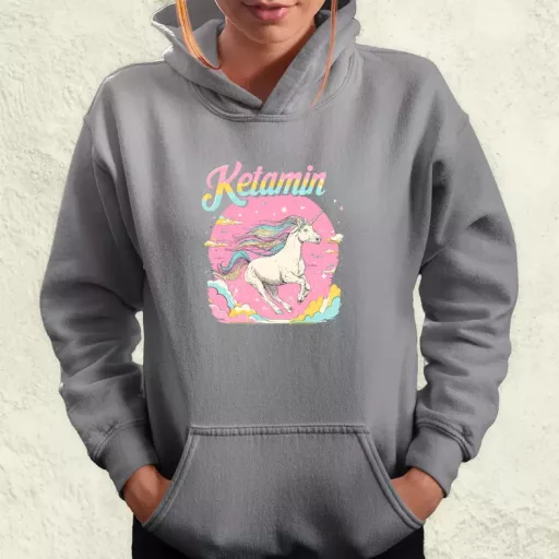 Ketamin unikornis női pulóver