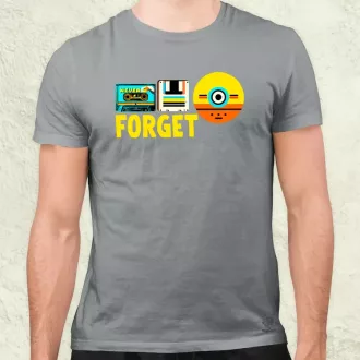 Never forget férfi póló