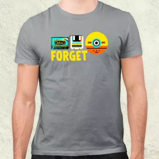Never forget férfi póló