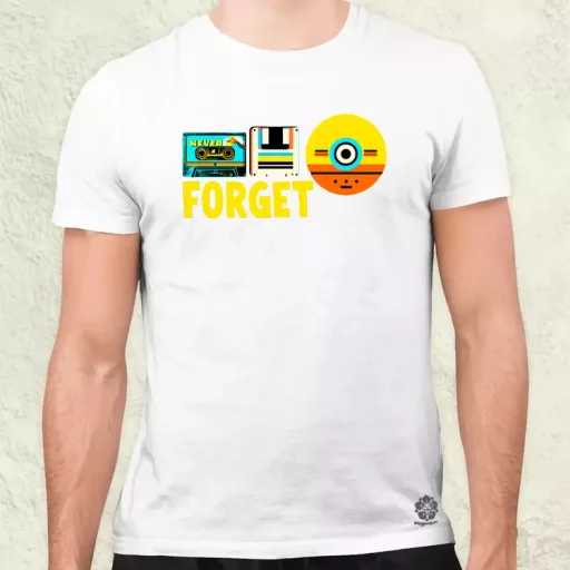 Never forget férfi póló