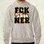 FCK Ner fekete férfi pulóver