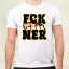 FCK Ner fekete férfi póló