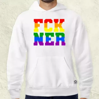 FCK Ner Pride férfi pulóver