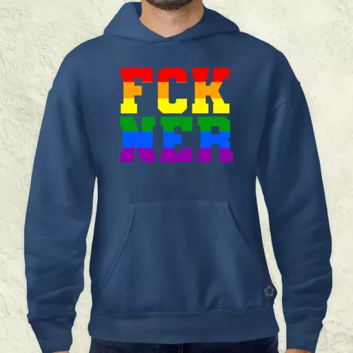 FCK Ner Pride férfi pulóver