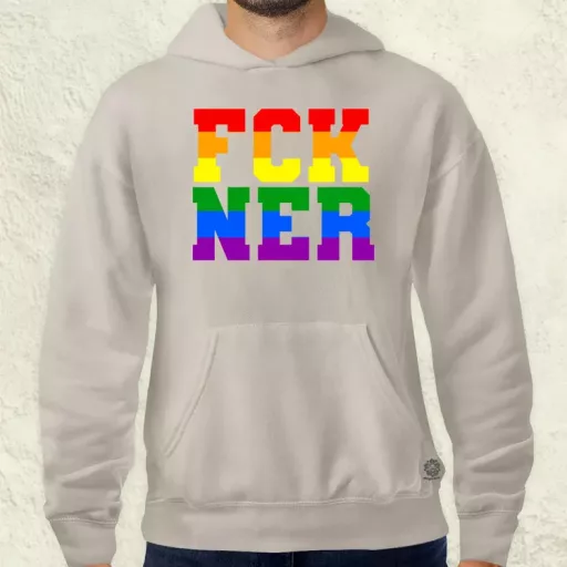 FCK Ner Pride férfi pulóver