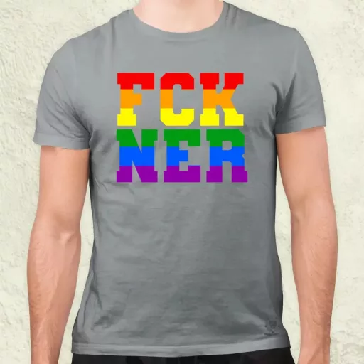 FCK Ner Pride férfi póló