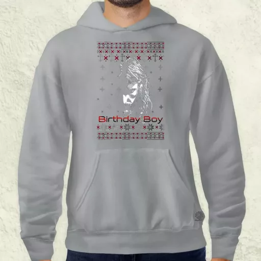 Birthday Boy férfi pulóver