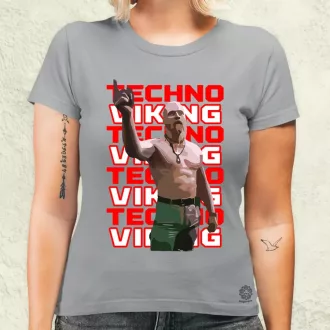 Techno Viking női póló