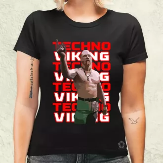 Techno Viking női póló
