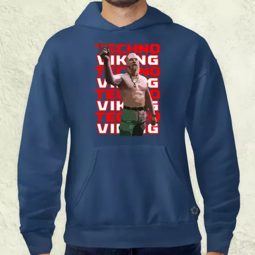 Techno Viking férfi pulóver